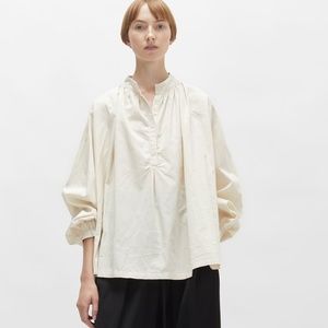 BLACK CRANE Balloon Sleeve Blouse